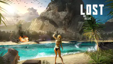 LOST in BLUE header