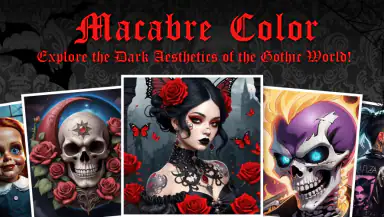 Macabre Color Paint By Number header