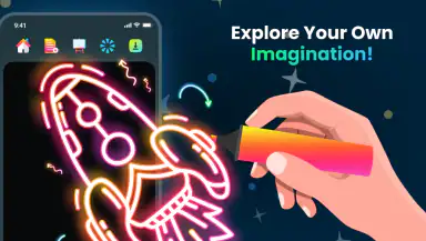 Magic Doodle: Glow Art Drawing header