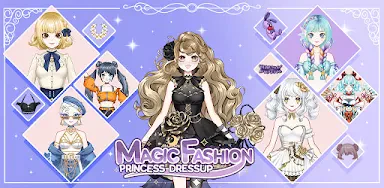 Magic Fashion: Doll Dressup header