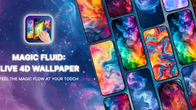 Magic Fluid: Live 4D wallpaper header