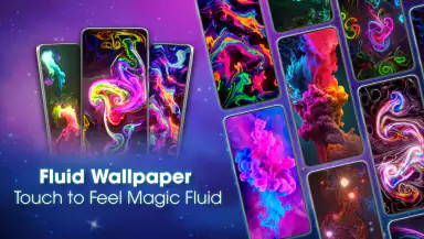 Magic Fluid live wallpaper 4D header