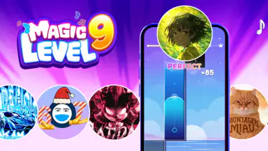 Magic Level 9 Music Piano Game header