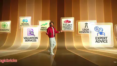 Magicbricks Buy, Rent Property header