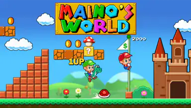 Maino's World : Super Run Game header