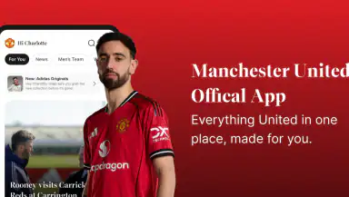 Manchester United Official App header