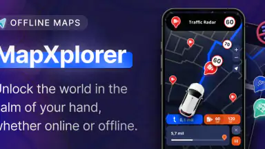 MapXplorer: Navigation, Radar header