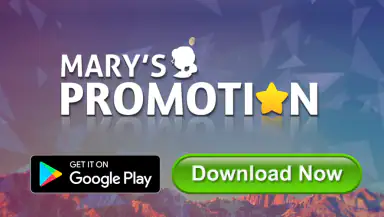 Mary’s Promotion - Word Game header