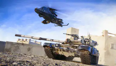 Massive Warfare: Tanks PvP War header