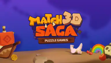 Match 3D Saga - Puzzle Games header
