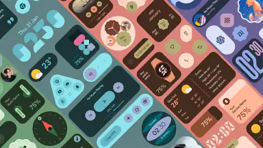 Material You Widgets header