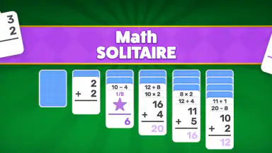 Math Solitaire: Brain Puzzle header