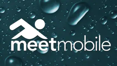 Meet Mobile: Swim header