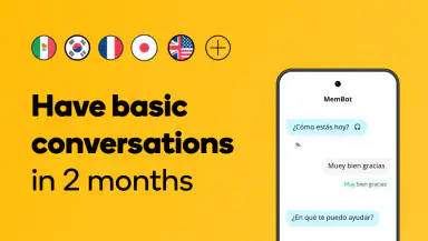 Memrise: Languages for life header