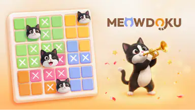 Meowdoku: Brain Puzzle Games header