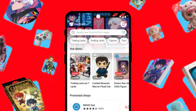Mercari Japan: Anime Shopping header