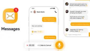 Messages - SMS Messenger + header