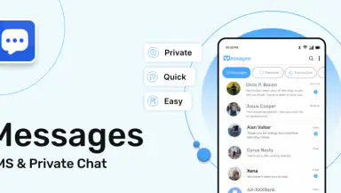 Messages : SMS & Private Chat header