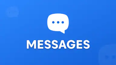Messages: SMS Text Messenger header