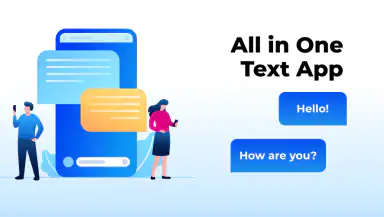 Messages - SMS Texting App header