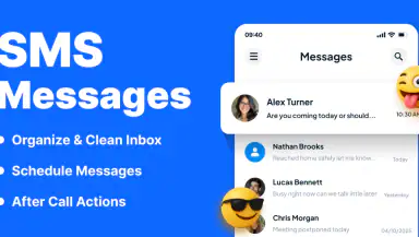 Messages - Text SMS Messenger header