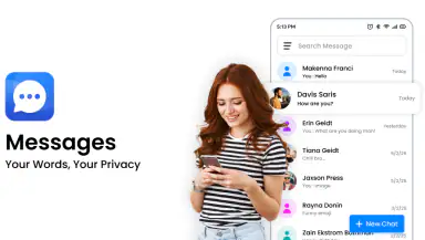 Messenger SMS - Text Messages header