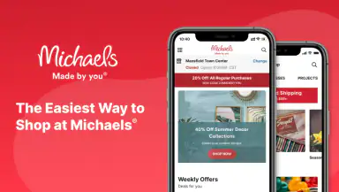Michaels Stores header