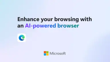 Microsoft Edge: AI browser header