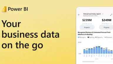 Microsoft Power BI header