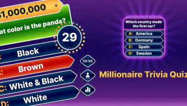 Millionaire Quiz: Trivia Games header