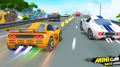 Mini Car Racing Game Legends header