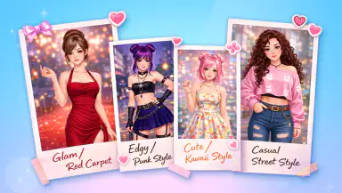 Mini Dress Up & Beauty Games header