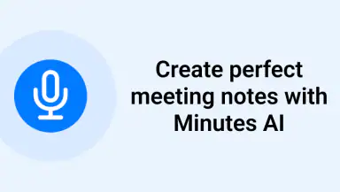 Minutes: AI Meeting Note Taker header
