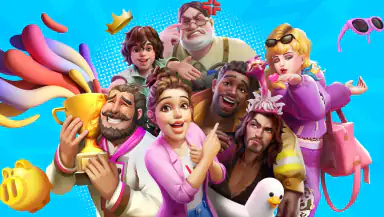 Modern Community header