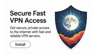 Moon VPN header