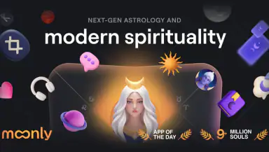 Moonly: Moon Phases & Calendar header