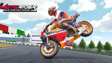 Moto Rider, Bike Racing Game header