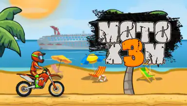 Moto X3M Bike Race Game header