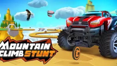 Mountain Climb: Stunt Car Game header