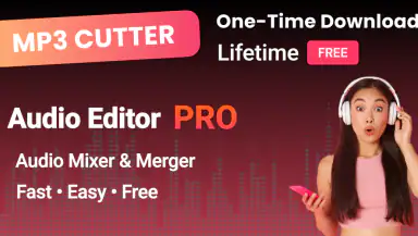 MP3 Cutter & Audio Editor header