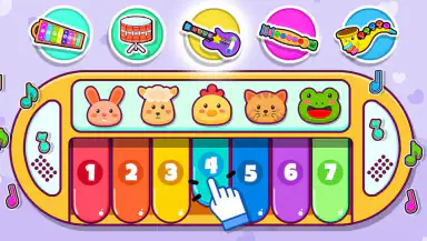 Musical Toy Piano and Songs header