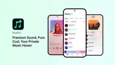 MusicGo - MP3 Music Player header