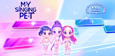 My Singing Pet: Pop Piano Game header