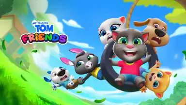 My Talking Tom Friends header