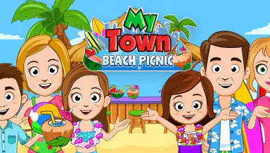 My Town : Beach Picnic header