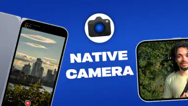 Native Camera header