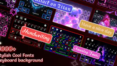 Neon Red Heartbeat Theme header