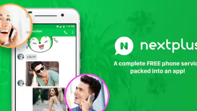 Nextplus: Phone # Text + Call header