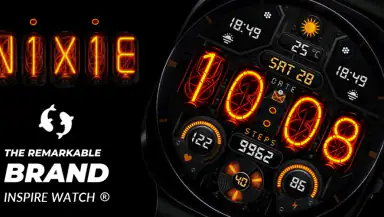 Nixie Digital - Wear OS Face header
