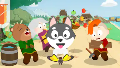 Nordica Village: Kids Games 2+ header